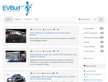 Tablet Screenshot of evbud.com